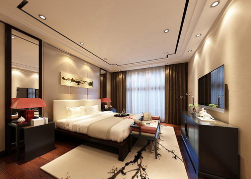 酒店装修墙板效果图,酒店装修墙板效果图